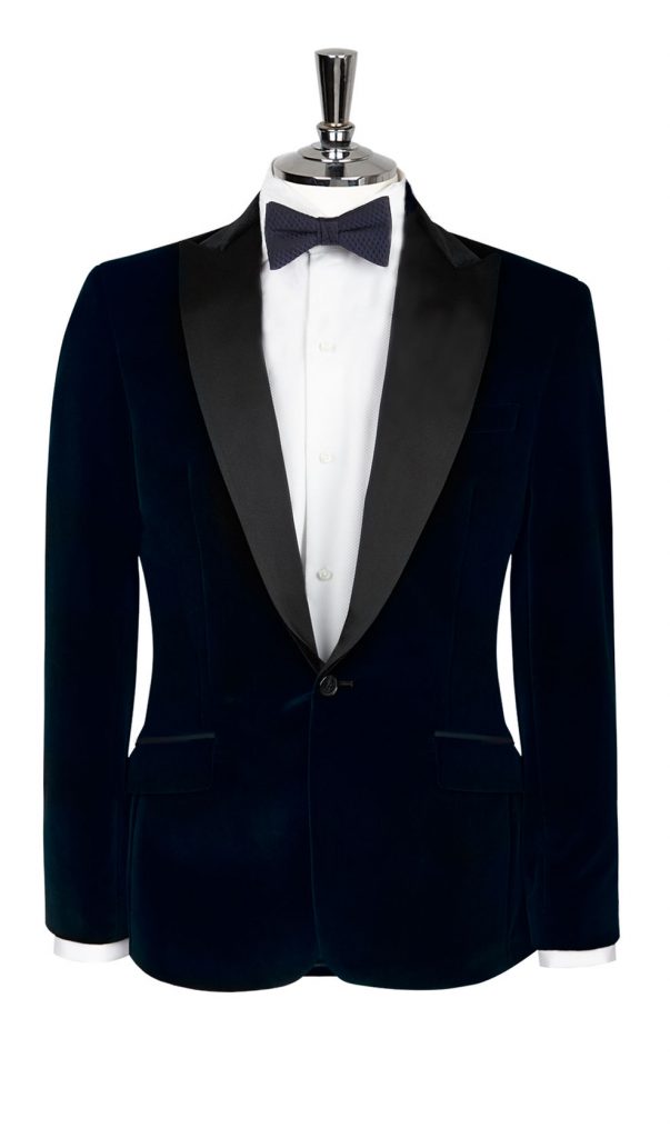 navy evening jacket