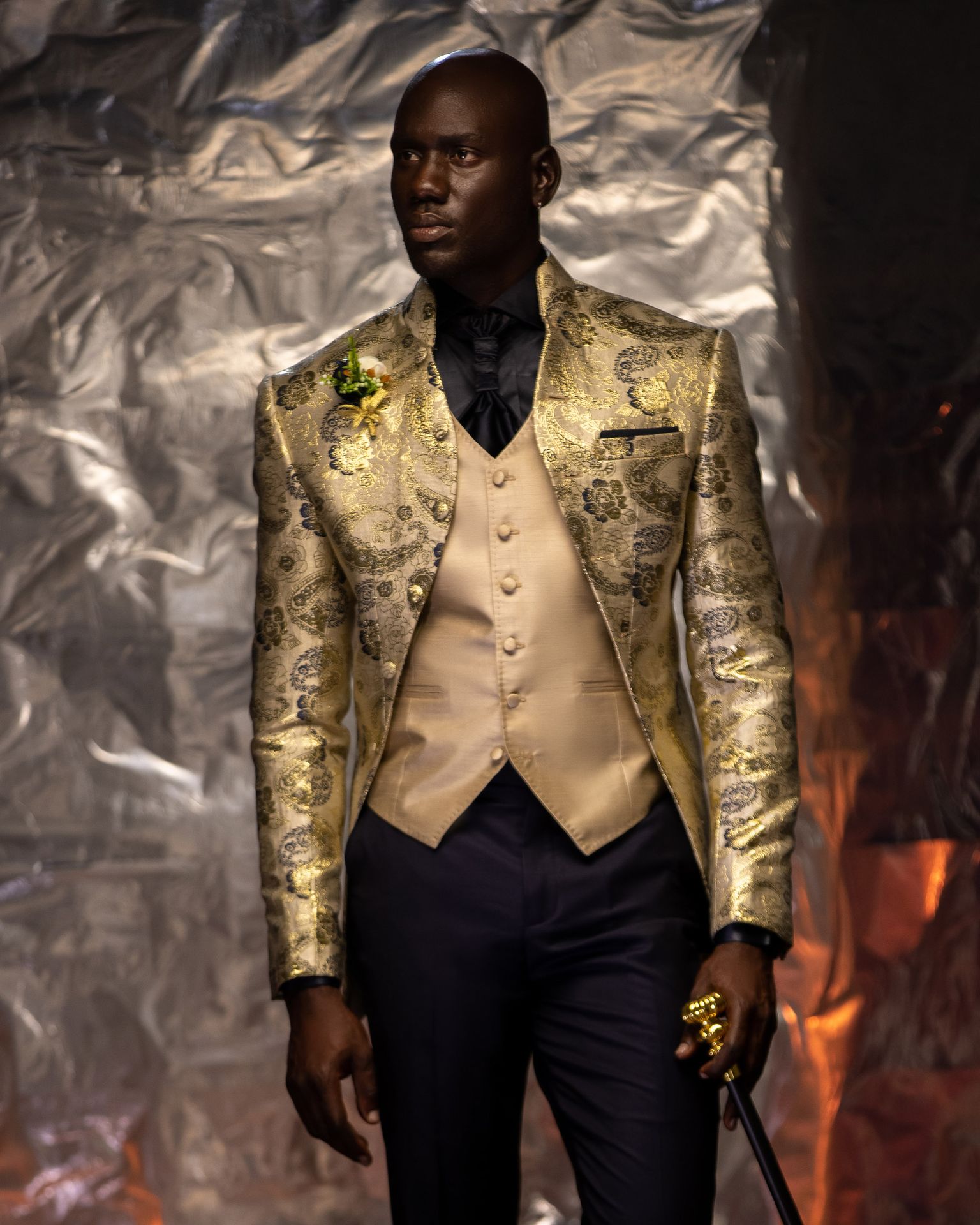 champagne suit jacket