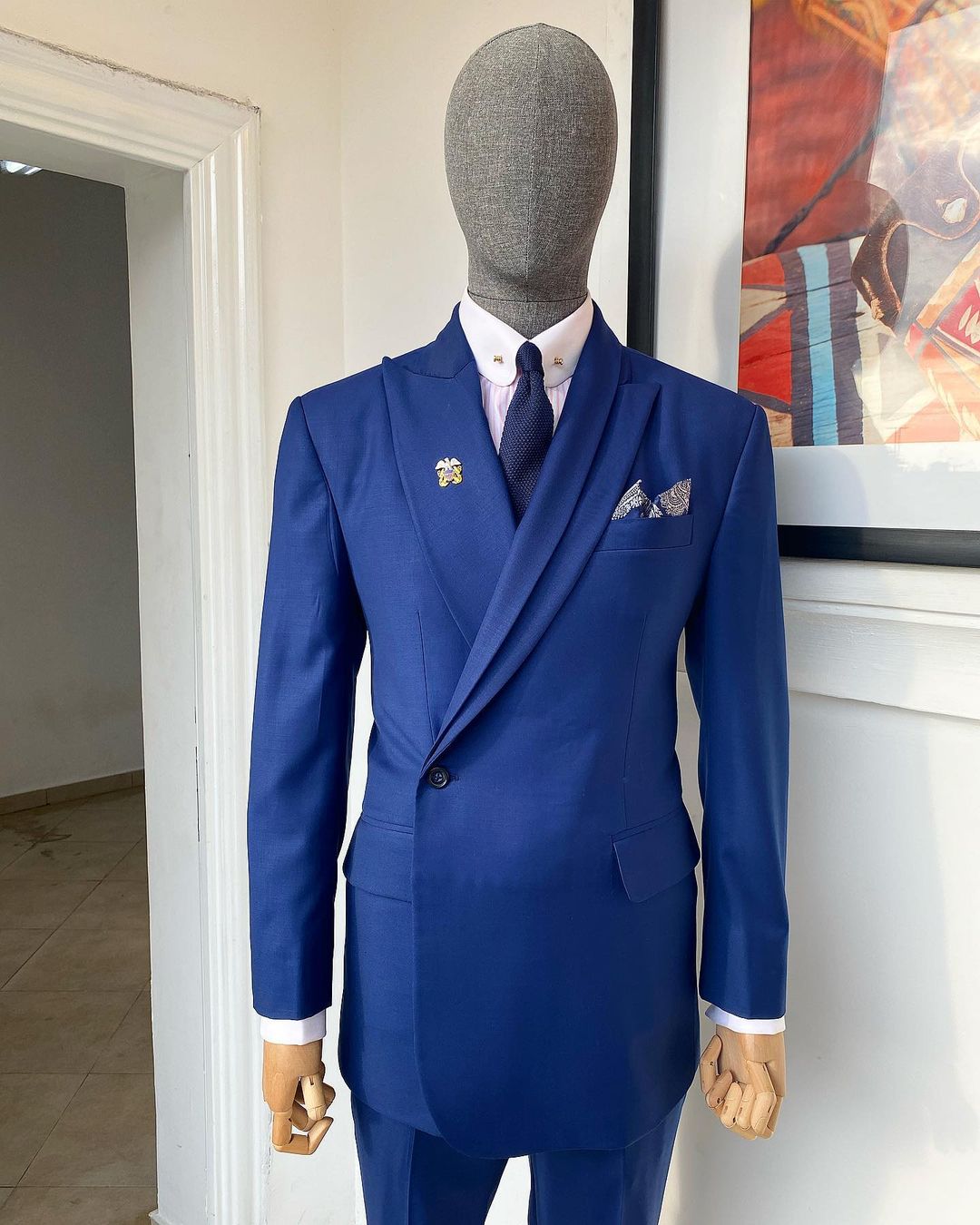 Arthur Richards” business lapel suit 