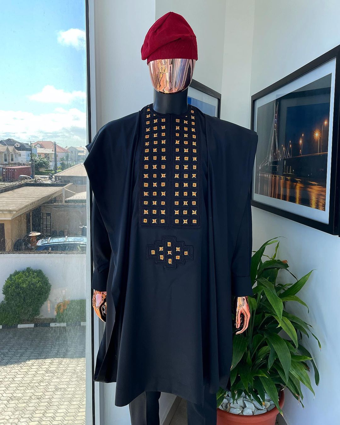 black agbada