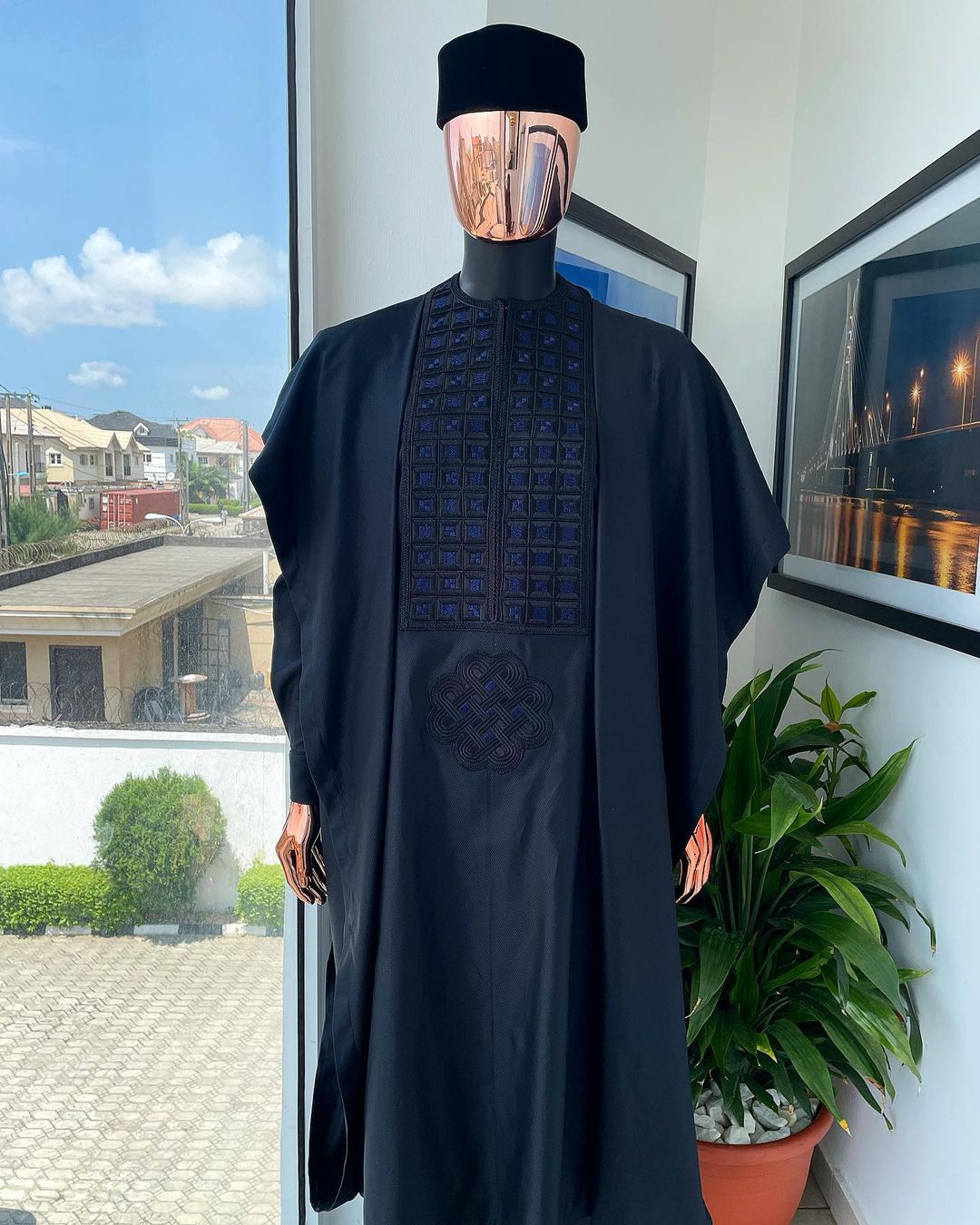 black agbada
